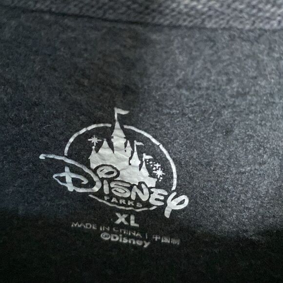 DISNEY PARKS TIM BURTON’S Nightmare Before Christmas Men’s Black Hoodie Size XL - Picture 4 of 5